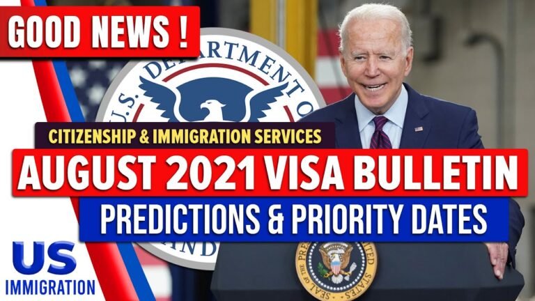 Big Immigration Updates : August 2021 Visa Bulletin Predictions & Priority Dates | USCIS | US News