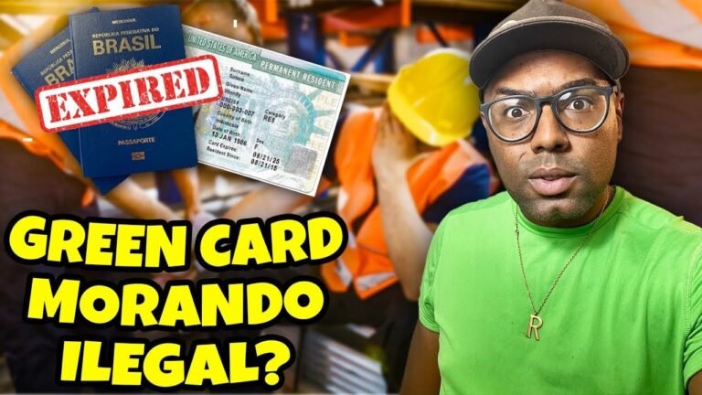 CONSIGO GREEN CARD POR TRABALHO MORANDO ILEGAL NOS ESTADOS UNIDOS?