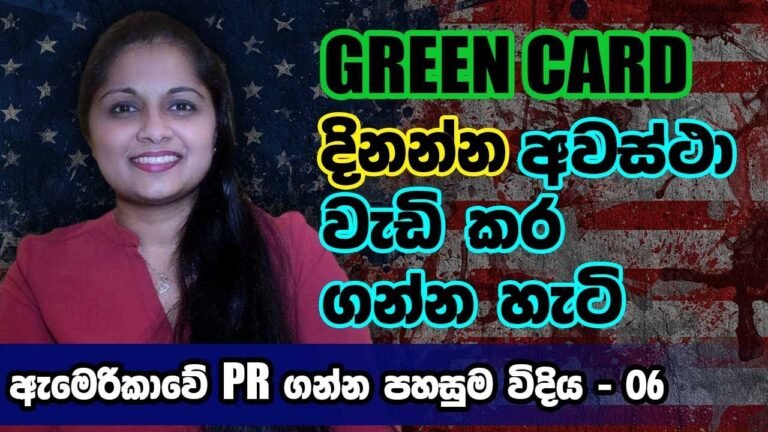 DV Lottery 2023-How to Increase Your Chance to Win/ Green Card win කිරීමේ අවස්ථාව වැඩි කරගන්නා ආකාරය