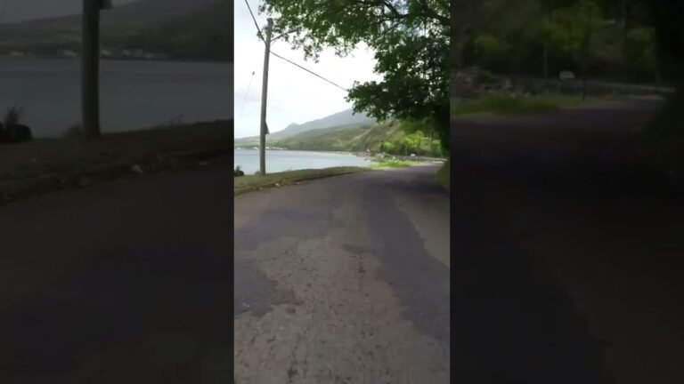 Driving Along The Coastline In St. Kitts | St. Kitts Citizenship By Investment Program  #shorts