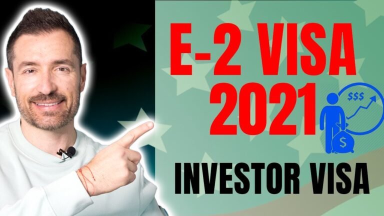 E2 Investor Visa: 5 Reasons Why You Need An E2 Visa | E-2 Investor Visa Updates 2021 | USCIS News