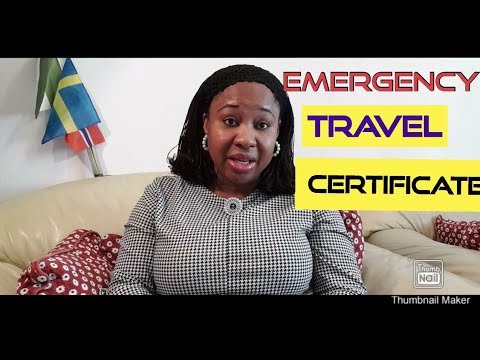 EMERGENCY TRAVEL CERTIFICATE; TRAVELLING  TO NIGERIA 🇳🇬  WITHOUT  YOUR PASSPORT?