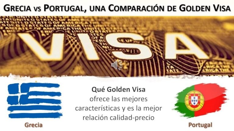 Grecia vs Portugal: una comparaciσn de la visa de oro