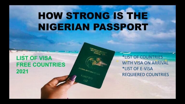 HOW STRONG IS THE NIGERIAN PASSPORT? PASSPORT SERIES EP1, AFRICAN CAPSULE.