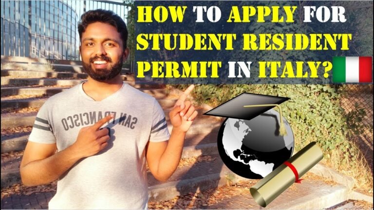 How to APPLY for STUDENT RESIDENT PERMIT in ITALY? How to APPLY for STUDENT RESIDENT PERMIT in ITALY?