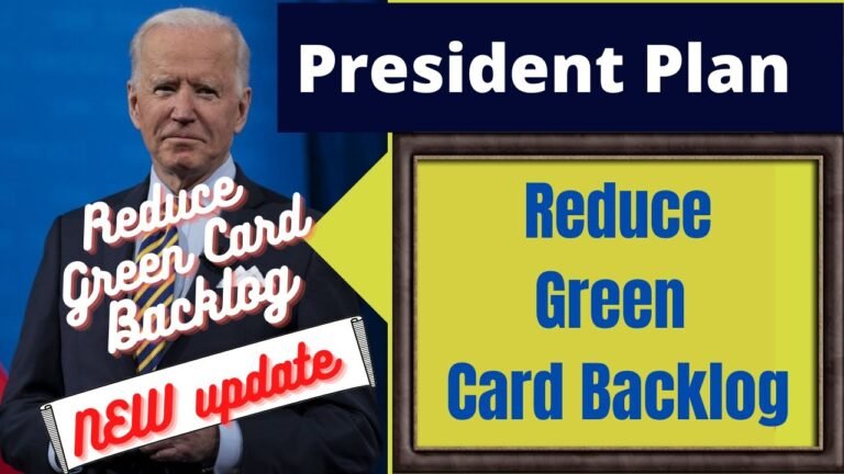 JOE BIDEN Plans to Remove Green Card Backlog | Green Card Backlog Removed