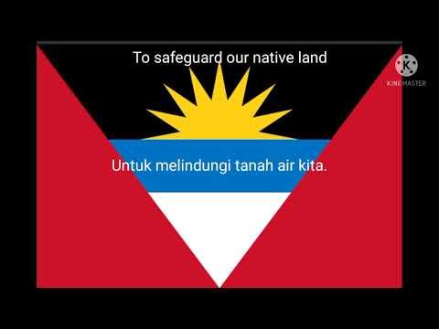 National Anthem of Antigua and Barbuda – Fair Antigua, We Salute Thee 🇦🇬