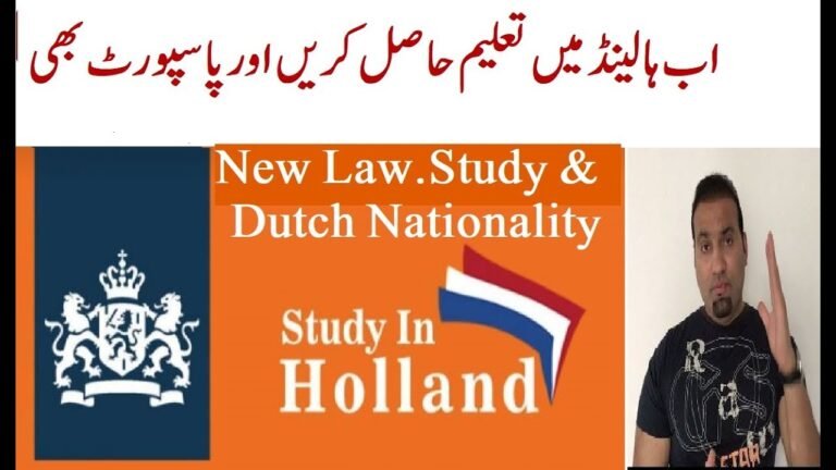 Netherlands study visa, Study and Nationality together, Tas Qureshi