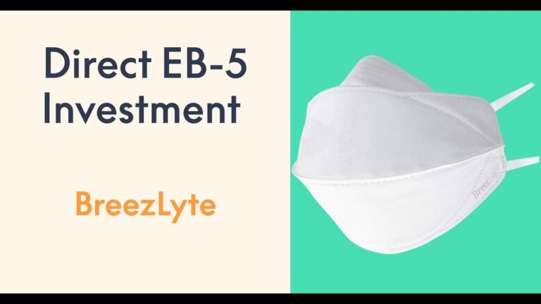 New $500,000 EB-5 investment in N95 Alternative: BreezLyte