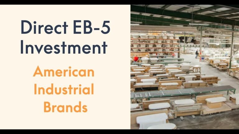 New $500,000 EB-5 manufacturing investment: American Industrial Brands