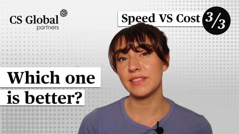 Speed VS Cost 3/3: Which one is better?