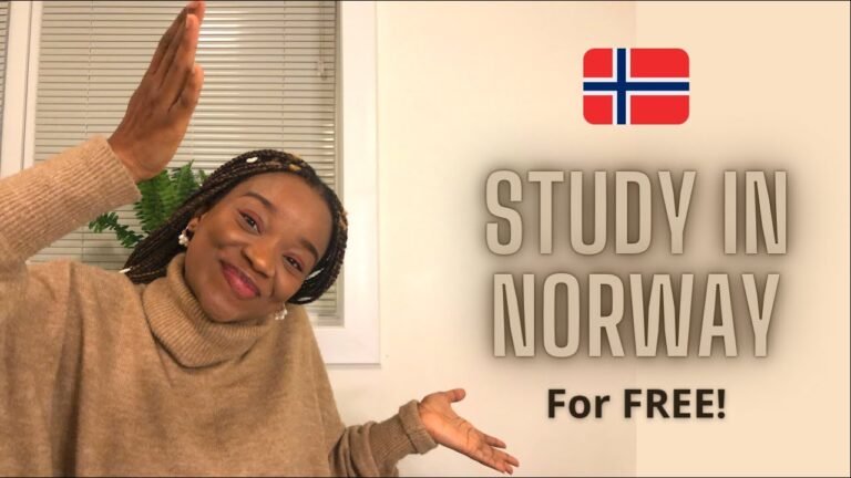 Study in Norway For Free | Visa Requirement | Total Cost of Application for International student