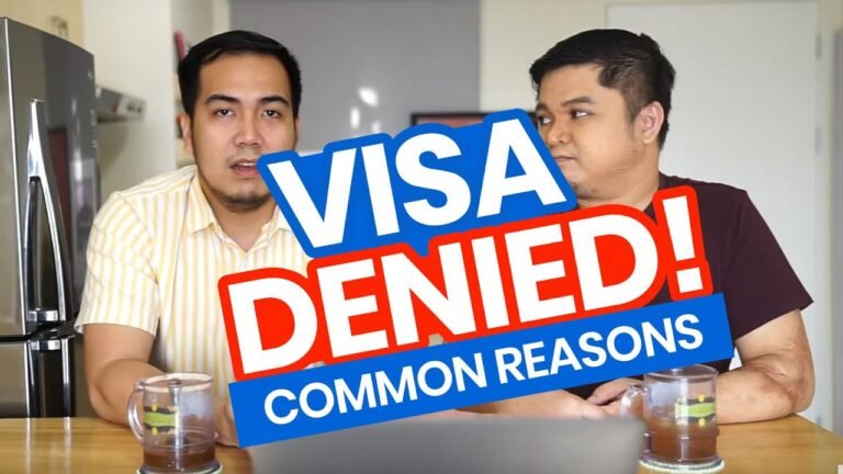 TOP 7 Reasons Why VISA APPLICATIONS are DENIED