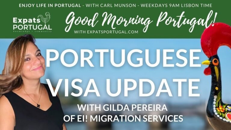 The Good Morning Portugal Visa update with Ei!'s Gilda Pereira