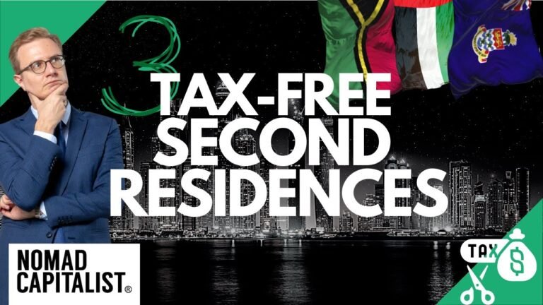 Three Tax-Free Second Residences with Incorporation