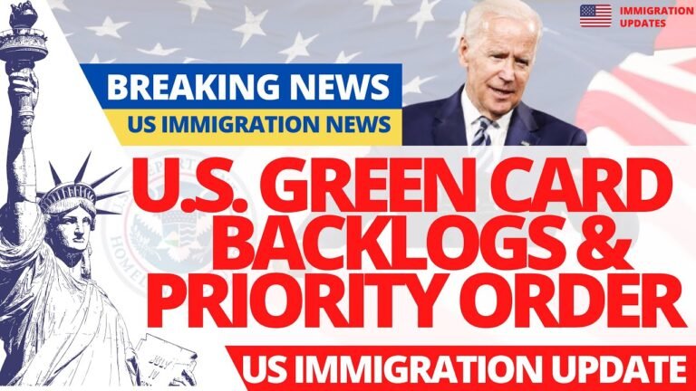 US Green Card Backlogs & Immigrant Visa Processing Priority Order Oct. 21 2021 | Immigration News