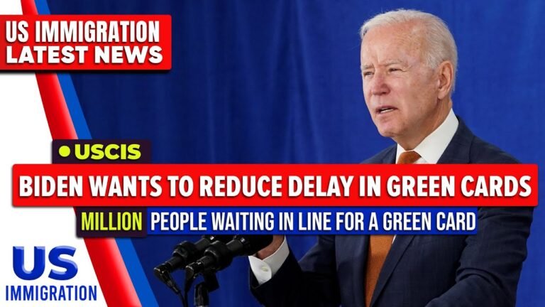 US Immigration : Biden Wants To Reduce Delay In Green Cards | GC Processing  | White House