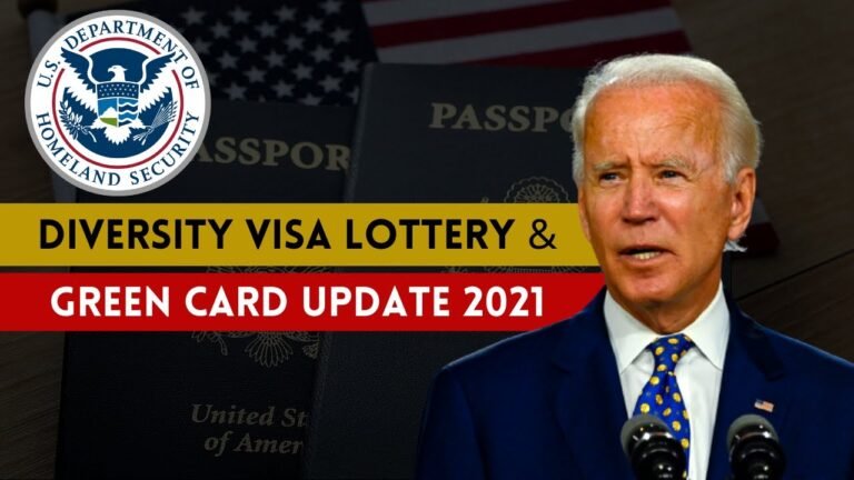 US Immigration News – Diversity Visa Lottery & Green Card Update 2021