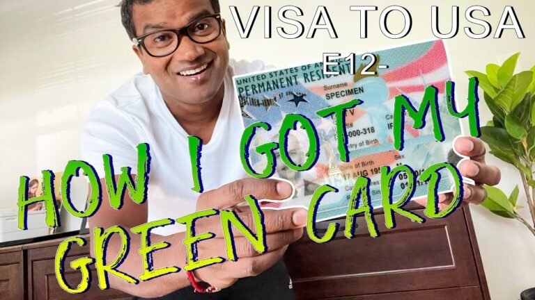 VISA TO USA E12: How I Got My Green Card in EB1a, Complete Story I Take Lessons From My Mistakes