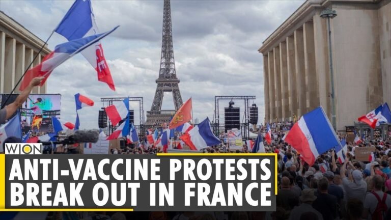 Vaccine passport legislation encountered fierce opposition in France | COVID | Latest English News