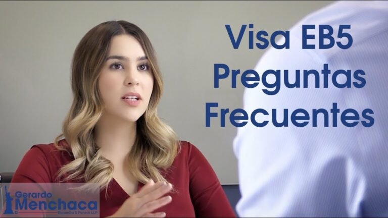 Visa EB5 Preguntas Frecuentes, USA 2019