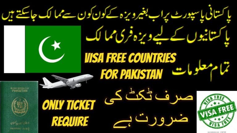 Visa free countries for Pakistani passport holders 2019 . NAYA PAKISTAN