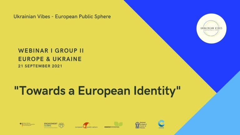 Webinar on Towards a European Identity