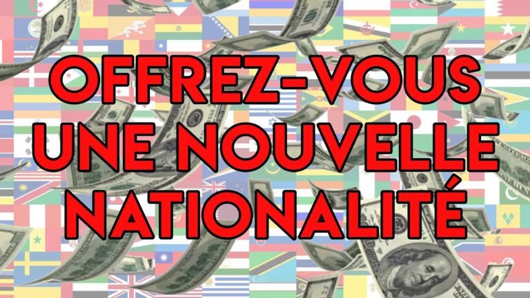 23 NATIONALITÉS QUE VOUS POUVEZ ACHETER !