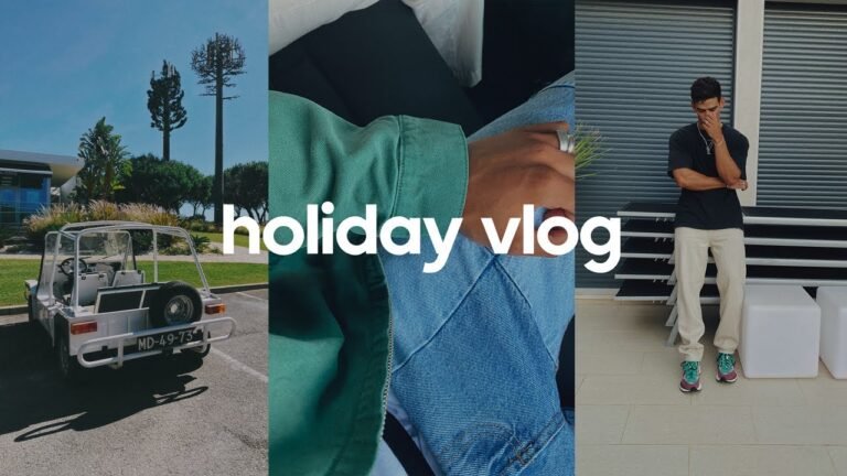 A few days in Portugal | VLOG 01: shopping, eating, reading & training on holiday!