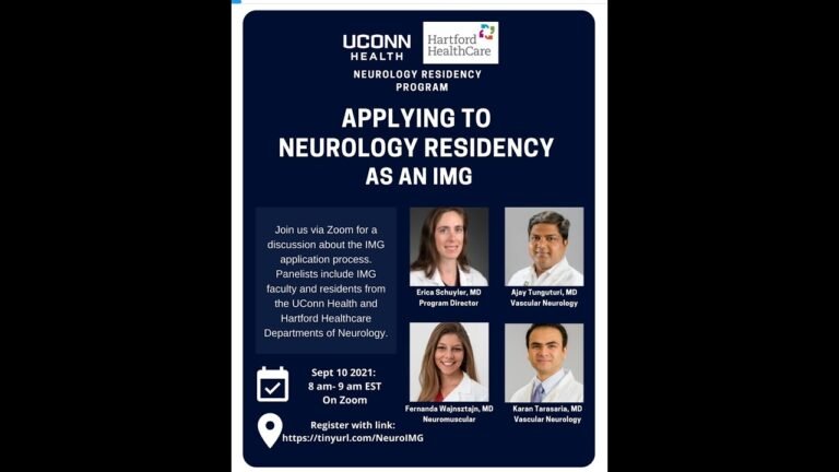 Applying to Neurology Residency as an IMG – 9/10/2021