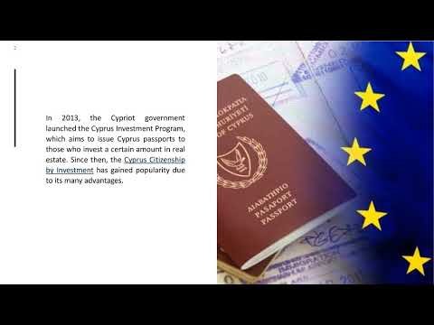 BENEFITS OF OPTING CYPRUS CITIZENSHIP