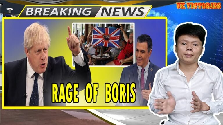 Boris unleashed a "rage" of punishment as the British in Spain faced hell.