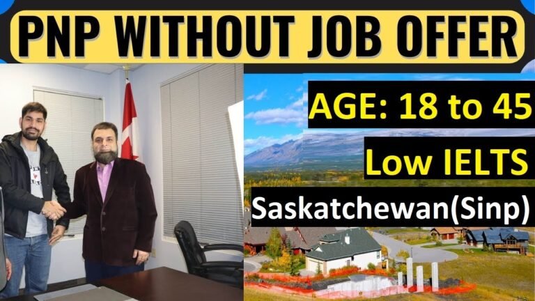 Canada PNP without Job Offer 2022 | Saskatchewan Immigration Program | Canada PR after 36 | Cadvisa