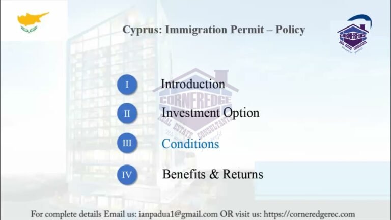 Cyprus Permanent Residence Policy, Cypriot Immigration, Cyprus Nationality