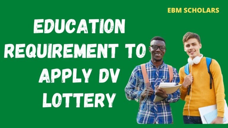 #DV2023 Education Requirement for DV2023 Lottery #greencard #greencardlottery #dvlottery #usa #visas