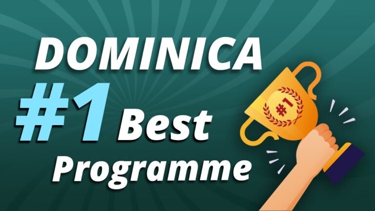 Dominica – CBI Index Ranked Best Citizenship by Investment Programme