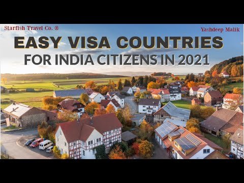 Easy Visa Countries in November 2021 for Indian Citizens