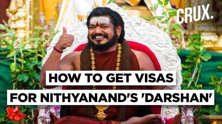 Fugitive Self-styled Godman Nithyananda Announces Visa, Flight Services to His Island Kailaasa