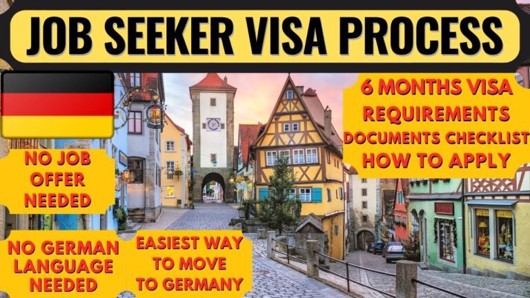 Germany Job Seeker Visa | Work in Germany | Moving to Germany Without Speaking German | Dream Canada