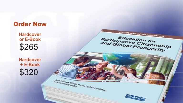 Handbook of Research on Education for Participative Citizenship and Global Prosperity