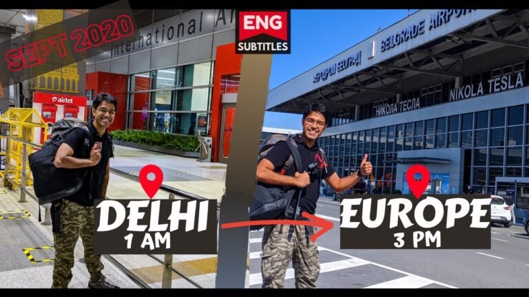 How I got out of India during COVID [SERBIA EP 2] | Dubai Visa-Free Transit – ENG subtitles