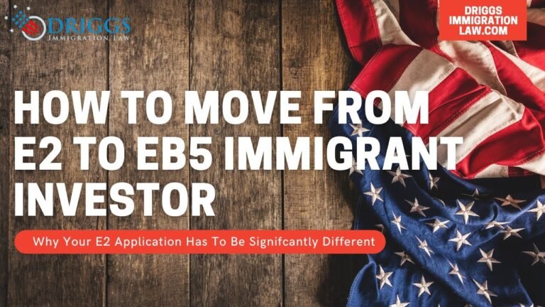 How To Get An EB5 Green Card With An E2 Visa?