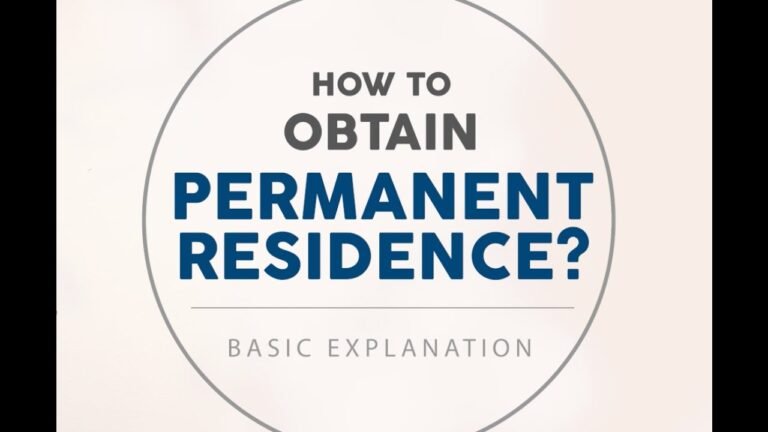 How To Obtain U.S. Permanent Residence – "Green Card" Immigration Requirements