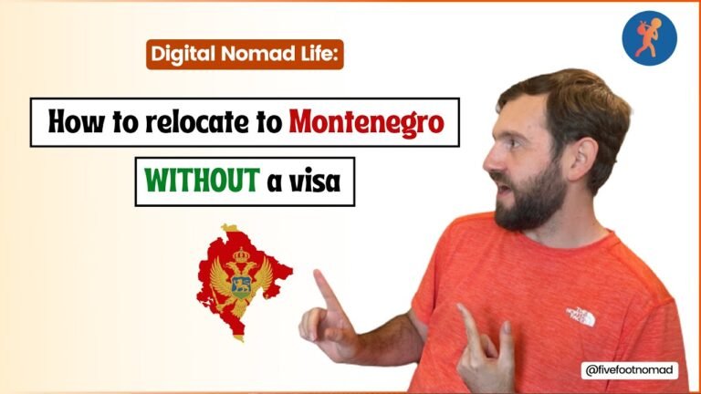 How to relocate to Montenegro without a Montenegrin Visa