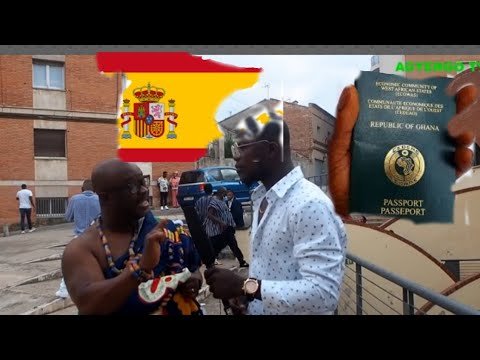 I Spent More Than £800 (+4100ghc) To Do My Son Ghana Passport  In Spain 🇪🇸 (AMERICAN MAN)