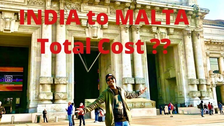 INDIA TO MALTA Total Cost  | Malta Work Permit | Malta Work Visa 2021