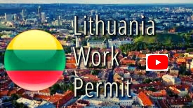 LITHUANIA WORK PERMIT FULL PACKAGE 2021, VISA PROCESSING