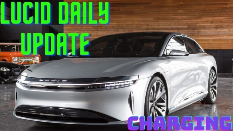 Lucid News update and the 250 kw charging peak
