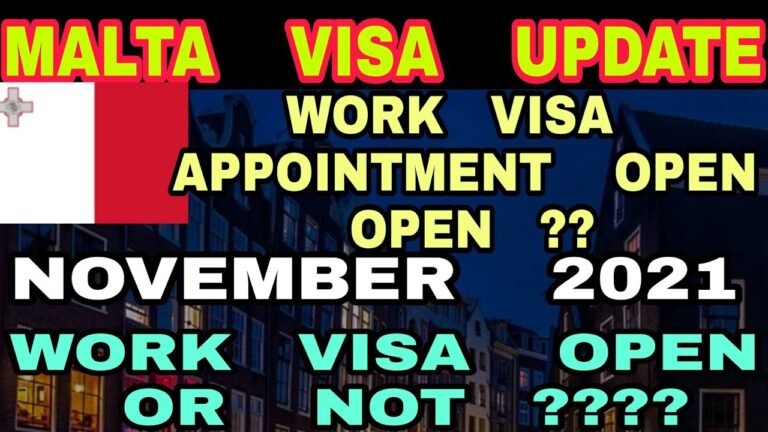 Malta Work Permit For Indian 2021 | Malta Visa Appointment | Malta Embassy Delhi | Must Watch