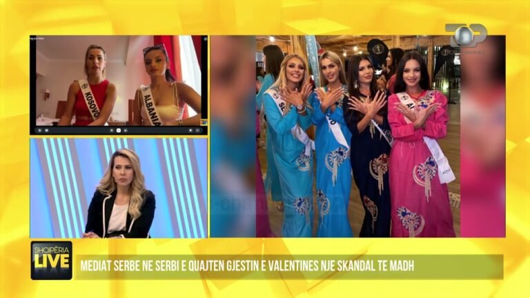 Miss Serbia bën shqiponjën me duar, e kritikojnë dhe prindërit e saj – Shqipëria Live28 Tetor 2021